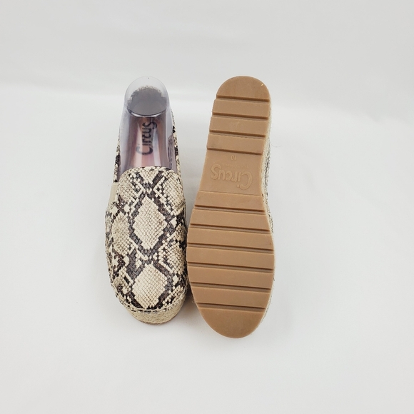 Sam Edelman Cora snake print espadrille shoes - Picture 5 of 10